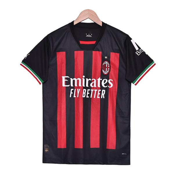 Buy AC Milan Retro 2022-2023 Home Jersey Group Customization at wholesale prices