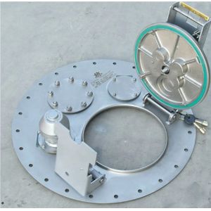 Aluminum Alloy European Standard Manhole Cover With Breathing Emergency Exhaust