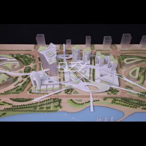 Nikken Sekkei - 1/1000 Tencent Qianhai Project Architectural Concept Model
