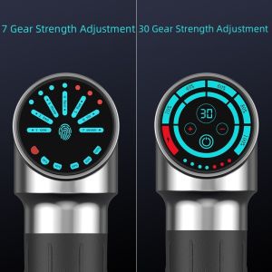 Carbon Fiber Handheld Wireless Deep Tissue Body Massager Customized