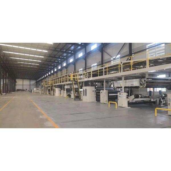 Dpack corrugator WJ300-2500-5ply corrugated cardboard production line From China