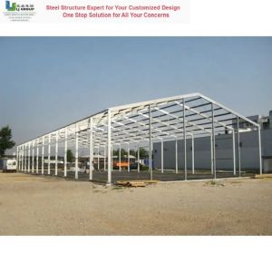 Galvanized Steel Frame Warehouse Q235B Q355B Custom Sizes