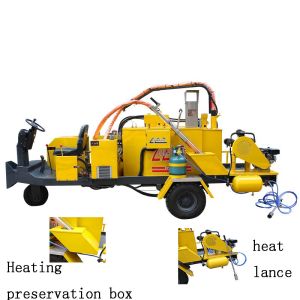 Asphalt Road Surface Concrete Joint Sealing Machine 25hp Power