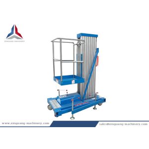 Single Post Hydraulic Aluminum Lift Table with 8m Platform Height