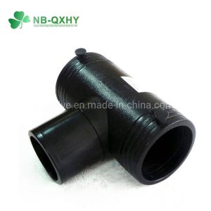 Black Oxide Finish HDPE Electrofusion Reducing Tee for Water and Gas SEO