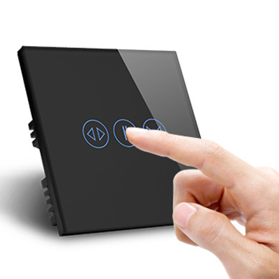 Buy Smart Life Curtain Switch For Electric Motorized Curtain Blind Roller Shutter With Google&Alexa at wholesale prices