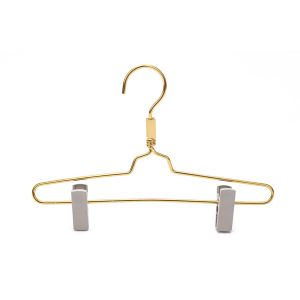 Betterall Beautiful Plastic Clips Pant Usage Metal Gold Hanger