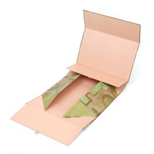 Flat Pack Foldable Magnetic Box Rope Handle Collapsible Space Saving