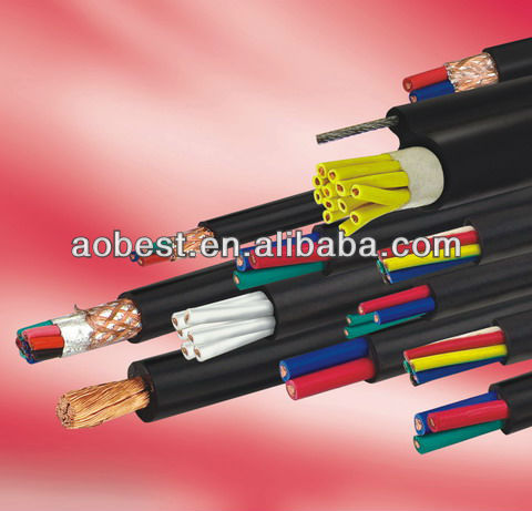 ROHS/CCC/ISO9001 2008 Certified 4 Pair 5 Pair Instrumentation Cable with PVC Jacket