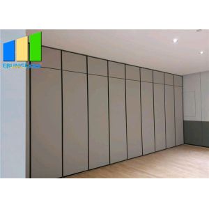 Mobile Space Divider Acoustic Folding Partition Walls For Office