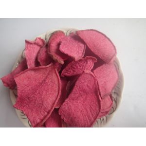 VF Lyophilization Vegetables roasted sliced carrots Red Radish Chips Snacks