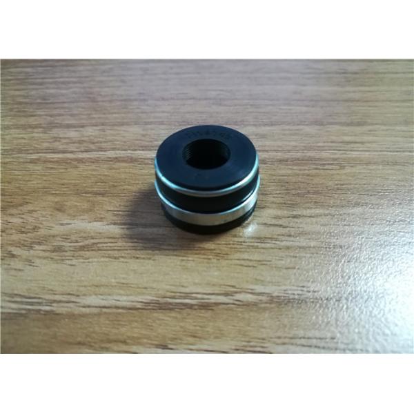 Black Rubber To Metal Bonded Parts , Custom Rubber Products Ozone Resistance