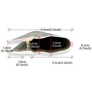 Screen Printing Squeegee Blade in Aluminum Handle