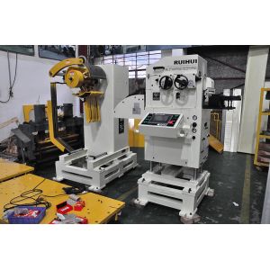 Press Machine Automatic Steel Coil Line NC Straightener Feeder
