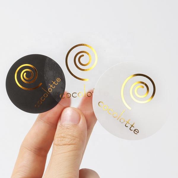 44mm Custom Plastic Product Sticker Printing Labels On Sticker Paper ISO9001