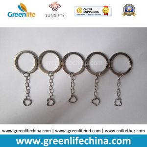 China High Quality Stainless Steel #304  Inside Diametre 25MM Flast 3MM Dia Split Ring w/Chain on sale