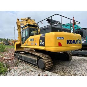 Comfortable Driving Experience Used Komatsu PC450 Excavator with Spacious Cab