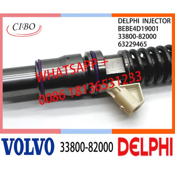 33800-82000 BEBE4D19001 Fuel engine Diesel Injector 33800-82000 BEBE4D19001 63229465 E3.18 for HYUNDAI 12L HIGH POWER