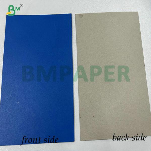 2mm 2.5mm One Side Blue Laminated Grey Back Board For Gift Box 31 x 43inch 