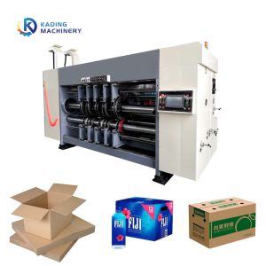 Water Ink Based Corrugated Box Printing Machine Of Automatic Front Edge Feeding