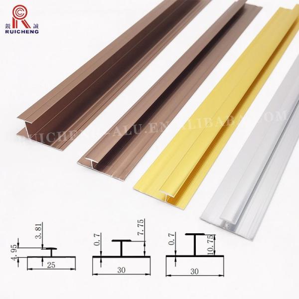 Buy Mid Joint Aluminium Panel Trim BS 6496 25mm X 25mm ,Weather Resistance at wholesale prices