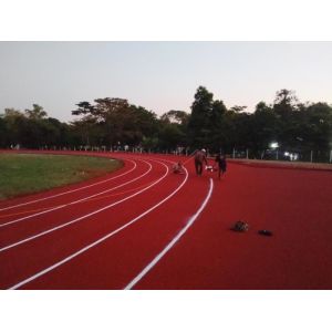 High Durability And Low Maintenance Athletic Running Tracks With Weather