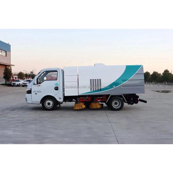 Pure Electric Dongfeng Tuyi Road Sweeper For Eco-Cleaning