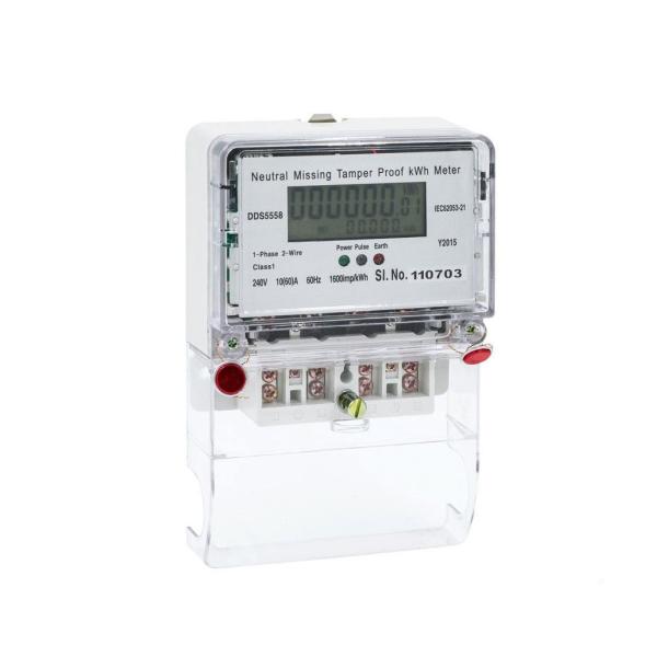 Buy Most Popular Single Phase Static Digital Anti-tampering Electric Energy Meter for Bangladesh at wholesale prices