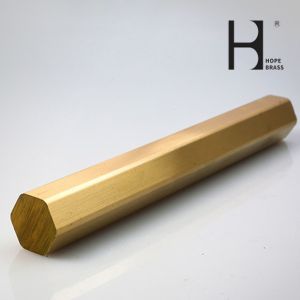 Fadeless Polished Brass Flat Bar Hbp59-1 10mm Metal Rod With Anodizing Surface