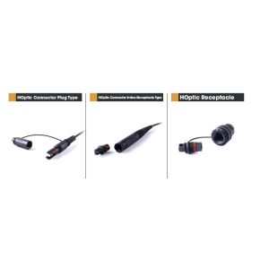 China Connector Plug Type HOptic Receptacle Industrial Circular Female High Temperature  outdoor waterproof fiber optic patch on sale