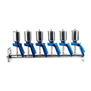 Multiple Vacuum Filtration System Cleaner With Branch Funnel Manifolds Vacuum