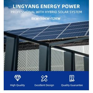 3 Phase Home Solar Power System 20KW 25KW With 48VDC LifePo4 Lithium Battery