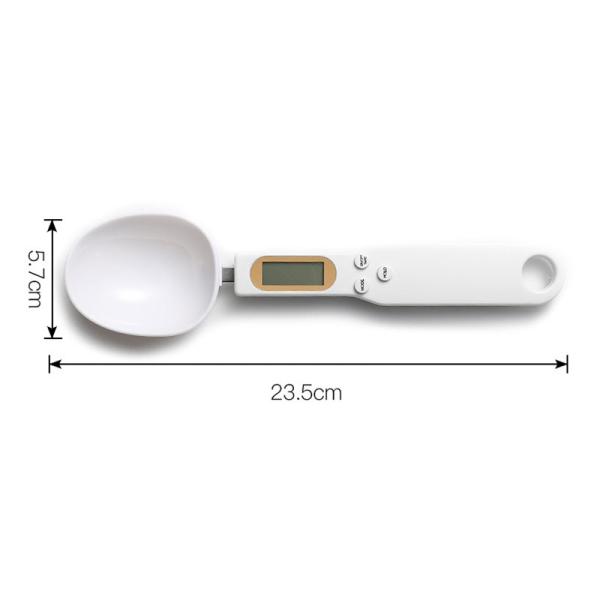 Compact and Practical 500 G/0.1 g Digital Mini Kitchen Scale with Battery Power Source