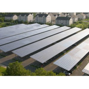 Residential Customized Solar Carport Structures Panel Support Mounting