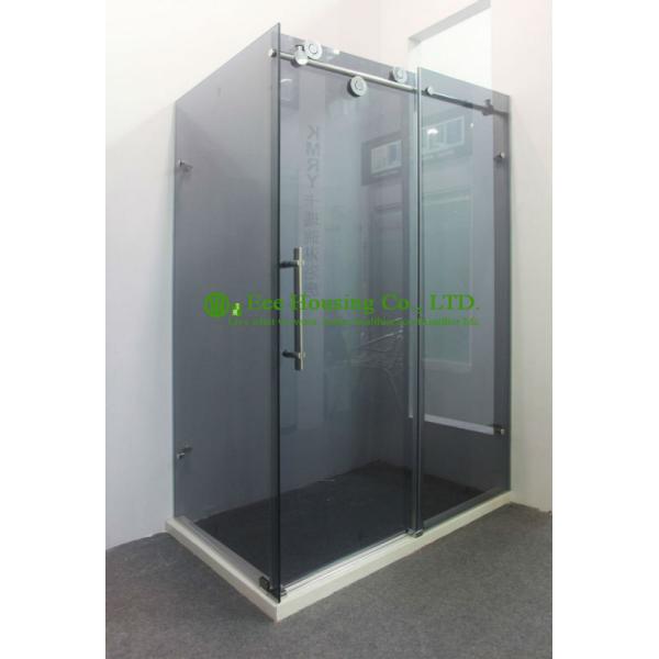 Showe Room best price Whole Shower 304 stainless steel Complete Square Sliding Mobile Frameless Sliding Tempered Glass