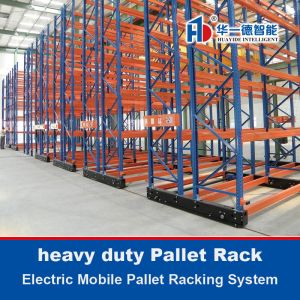 China Heavy Duty Electric Mobile Pallet Racking System on sale