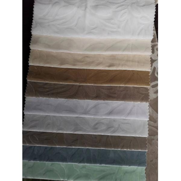 100% Polyester Italian Velvet Fabric Rainbow Brush Fabric Tear Resistant For Sofa