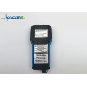 Handheld Fluid Level Meter Ultrasonic Flow Transducer With SD Card Function