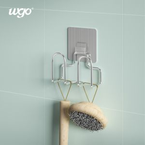 Self Adhesive Mounted Bathroom Sponge Holder No Install Tools Needed