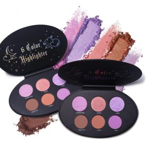 6 Shades Elliptical Offset Printing Matt Eyeshadow Palette