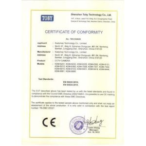 Shenzhen Kadymay Technology Co., Ltd. Certifications