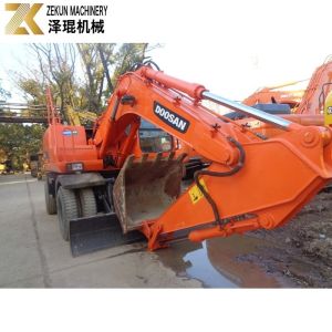 Orange DH150W-7 Used Wheel Excavator