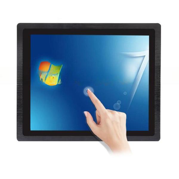 19 Inch Dustproof Integrated Resistive Touch Screen Industrial LCD Monitor With