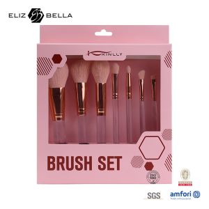 China 7pcs Synthetic Hair Makeup Brush Beauty Tools Powder / Eyeshadow /Foundation Brushes on sale