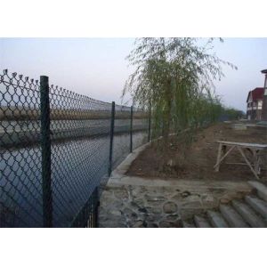 Simple System 3.0mm Metal Chain Link Fencing With Fittings
