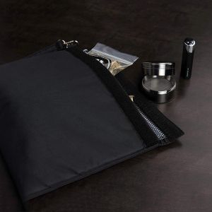 Amazing design fashion smell proof bag black