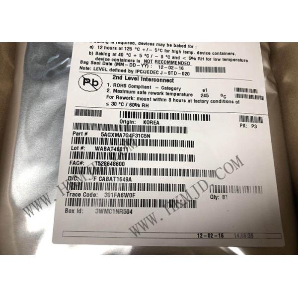 Integrated Circuit Chip 5AGXMA7G4F31C5N Field Programmable Gate Array 5AGXMA7