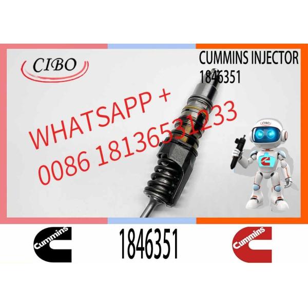 Buy Remanufactured High quality common rail diesel fuel injector 1846351 1846350 at wholesale prices