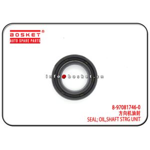 Shaft Strg Unit Seal Truck Chassis Parts For ISUZU 4ZD1 TFR16 8-97081746-0 8