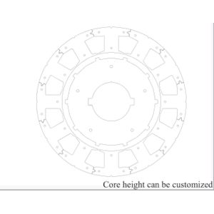 Machine Tool Motor Core Stamping Rotor Servo Diy Stator Laminations Stack